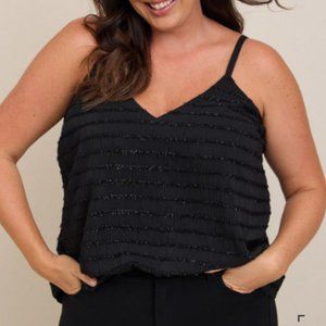 torrid Chiffon Swing Cami, size 2 - NWT